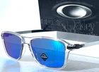 Oakley Wheel House Shiny Clear Prizm Sapphire Lens Sunglass 9469-02 New. Price: $196.88.
