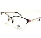Carolina Herrera Eyeglasses Frames VHE137K COL.0301 Black Gold Pink 54-16-135 New. Price: $59.99.
