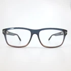 Tom Ford TF5320 092 Blue Brown Gradient Rectangular Eyeglasses Italy 56-15-145 Pre-owned. Price: $249.99.