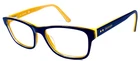 Calvin Klein CK18540 410 Navy Blue/yellow 54-17-145 Eyeglasses Frame Pre-owned. Price: $55.00.