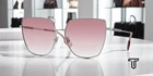 Burberry BE3143 10058D Alexis Silver Clear Grad Pink 61 Mm Women's Sunglasses New. Price: $135.99.