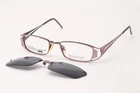 New Manhattan Mdx S3191 Pink Authentic Eyeglasses Sunglasses W/clip On 48-17. Price: $31.50.