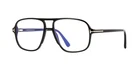 Tom Ford Ft 5737-B Blue Block Shiny Black (001) Eyeglasses New. Price: $259.00.