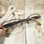 Anne Klein Brown Half-rim Metal Eyeglasses Frames AK9109 531 50-17-135 Pre-owned. Price: $32.21.