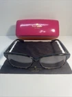 Kate Spade Eyeglasses Sharla 0EUT Black Tortoise Fade, Size 49-14-135. With Case Pre-owned. Price: $11.27.