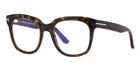 New Tom Ford Women's Eyeglasses Ft 5537-B 052 Blue Block Dark Havana 52MM. Price: $148.94.