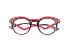 Boz By J.f. Rey Eyeglasses, Frames Only, Extra 1030 Black/red, 47-20-140, France Pre-owned. Price: $179.99.
