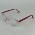 Muse 51-000199 Eyeglasses Unisex Kids Pink Head Made Frame 43-16-125 Mm Pre-owned. Price: $22.99.