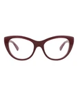Gucci Womens Cat Burgundy Transparent Fashion Designer Eyewear Pre-owned. Price: $149.99.