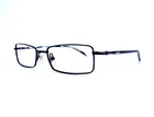 Versace Versus Black Metal Rectangular Glasses MOD.VR7037 1009 52 16 135 Pre-owned. Price: $101.00.