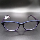 Yg FM17199 Purple Eyeglass Frames Women's 49-15-130 Modern Cat Full Rim New. Price: $21.42.