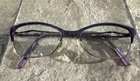 Flexon W3000 505 Plum Eyeglasses Frame Cat Full Rim Metal 53-17-140-33MM G27 Pre-owned. Price: $20.99.