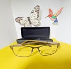 New Marchon M-2023 071 Gun Metal Matte Brown Eyeglasses 54/16/145. Price: $65.00.