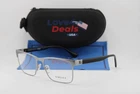 New Versace Mod. 1285 1262 Gunmetal Black Authentic Eyeglasses 56-27. Price: $175.56.