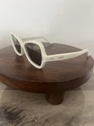 Celine White Butterfly Sunglasses CL400751 25C 56-14-145 Pre-owned. Price: $125.00.