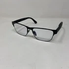 Prada Vpr 57Z 56-17-145 1BO Black Italy Eyeglasses Frame RQ80 Pre-owned. Price: $63.75.