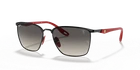 Ray-ban RB3673M Scuderia Ferrari Matte Black/grey Gradient 56 Mm Sunglasses New. Price: $149.99.