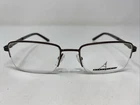 Blueprints Bp 21 Dark Brown 53-19-145 Metal Half Rim Eyeglasses Frame T340 New. Price: $36.00.