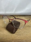 Adrienne Vittadini Av 1198 Gun/burg Gunmetal Eyeglasses Frames Only 52-17-135 Pre-owned. Price: $24.86.