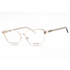 Guess Women's Eyeglasses Shiny Rose Gold Cat Full Rim Metal Frame GU2969 028 New. Price: $32.99.