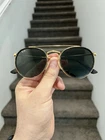 New Ray-ban Round Double Bridge Metal RB3647-N Havana G15 51/22. Price: $89.00.