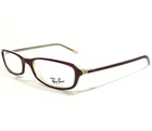 Ray-ban Eyeglasses Frames RB5064 2185 Purple Clear Yellow Rectangular 50-16-135 New. Price: $74.15.
