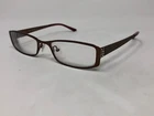 Jill Stuart JS005-1 Eyeglasses Frame Petite 50-17-135 Brown Matte/jewel QD65 Pre-owned. Price: $34.36.