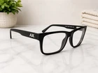 Armani Exchange AX3010 8078 Black Rectangular Full Rim Plastic Frames 56-17 New. Price: $59.99.
