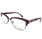 Judith Leiber Eyeglasses Frames JL-3002 Bordeaux Grey Red Cat 53-16-140 New. Price: $194.68.