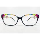 Zenni Optical 2018739 Womens Cat Eyeglasses Frames Multicolor Polka Dot Pre-owned. Price: $23.99.
