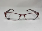Prodesign Denmark 5141 4021 53/17/135 Red Silver Eyeglasses Frame B131 New. Price: $44.19.