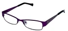 Lucky Womens Ophthalmic Soft Rectangle Metal Frame Groovy Purple 50MM New. Price: $39.99.
