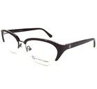 Judith Leiber Eyeglasses Frames JL-3011 Orchid Purple Cat Crystals 53-18-140 New. Price: $164.79.