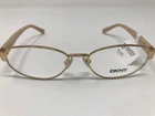 Donna Karan Dkny Eyeglass Frame DY5634 1087 51-16-135 51MM Beige Gold KA42 Pre-owned. Price: $19.30.