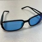Zenni Optical Blue Lenses Sunglasses Rectangular Frame Model 235521 Pre-owned. Price: $20.00.