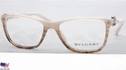 New Bvlgari 4073-B 5267 Lilac Striped Brown Eyeglasses 4073B 52-16-140MM Italy. Price: $174.99.