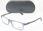 Ray-ban Rb 7017 8122 Dark Grey Striped Blue Men's Eyeglasses Frames 54-17-145 New. Price: $79.95.