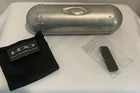 Oakley Sunglasses New Metal Torpedo Pill Capsule Vault Hard Eyeglasses Case. Price: $40.00.