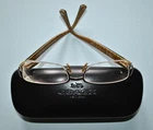 Coach Women's Eyeglasses Hc 5027B 9094 Dark Tortoise Brown Frames 52-17-135 Case Pre-owned. Price: $35.00.