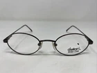 Detari Mod. 401 C1 48-18-140 Dark Brown Metal Full Eyeglasses Frame GE29 New. Price: $54.00.