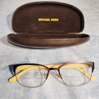 Michael Kors MK346 Brown/beige Eyeglass Frames Only Case. New Priced $100+ Pre-owned. Price: $25.99.