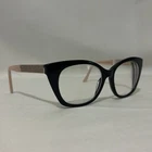 Ann Taylor AP910 Eyeglasses Frame Women Black Blush Gold C01 51 16-135 Pre-owned. Price: $30.00.