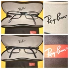 Ray-ban Authentic Eyeglasses Readers/rx W/case RB6083 2509 5016135 Black Italian Pre-owned. Price: $79.00.