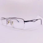 Ray-ban Eyeglasses Sunglasses Frames Rb 6163 2502 52-19-140 Half Rim Black Pre-owned. Price: $39.95.