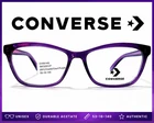 Converse CV5014G Crystal Court Purple Eyeglass Frames 53-16-140 Unisex New. Price: $30.00.