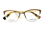 Cole Haan Eyeglasses Frames CH5009 210 Brown Gold Cat Full Rim 51-16-135 New. Price: $30.00.