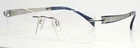 Line Art XL2152 Wp Silver Womens Rectangle Rimless Eyeglasses 51-17-135 B:34 New. Price: $184.99.