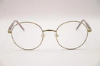 Ottoto 35-001730 Montecalvo Round Full Rim Eyeglass Frames Gold 51-21-145 New*. Price: $17.55.