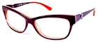 Juicy Couture JU138 0ESX Violet Purple/peach Eyeglasses Frame 51-14-130 Pre-owned. Price: $48.00.