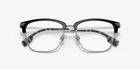 Burberry Eyeglasses 2359 3001 Polished Black On Silver 53MM With Case New. Price: $110.00.